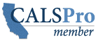CALSPro member — California Association of Legal Support Professionals