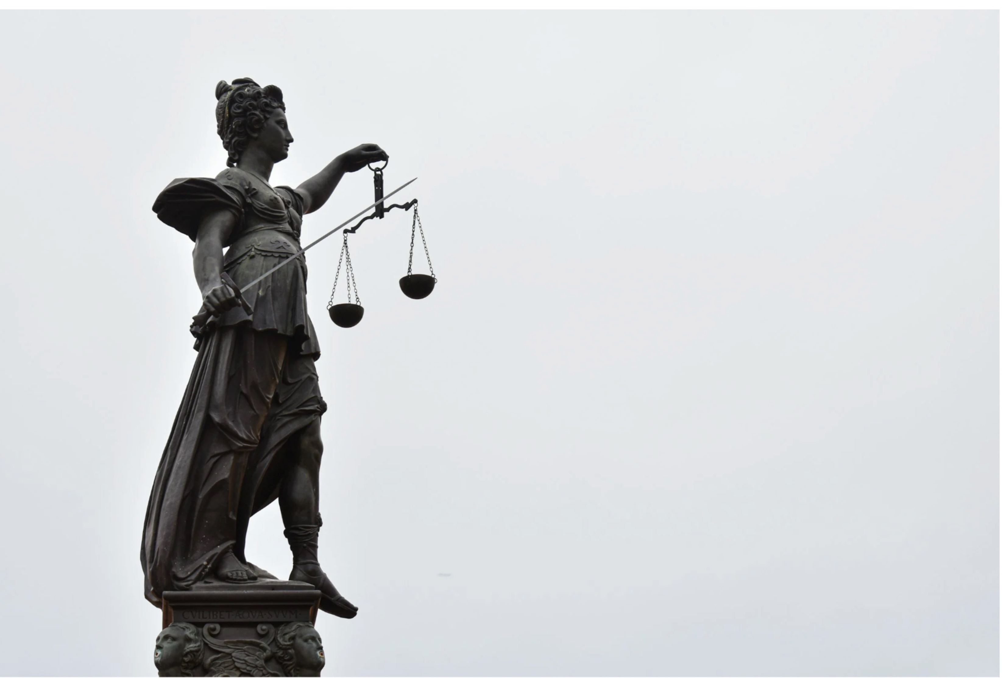 Lady Justice statue